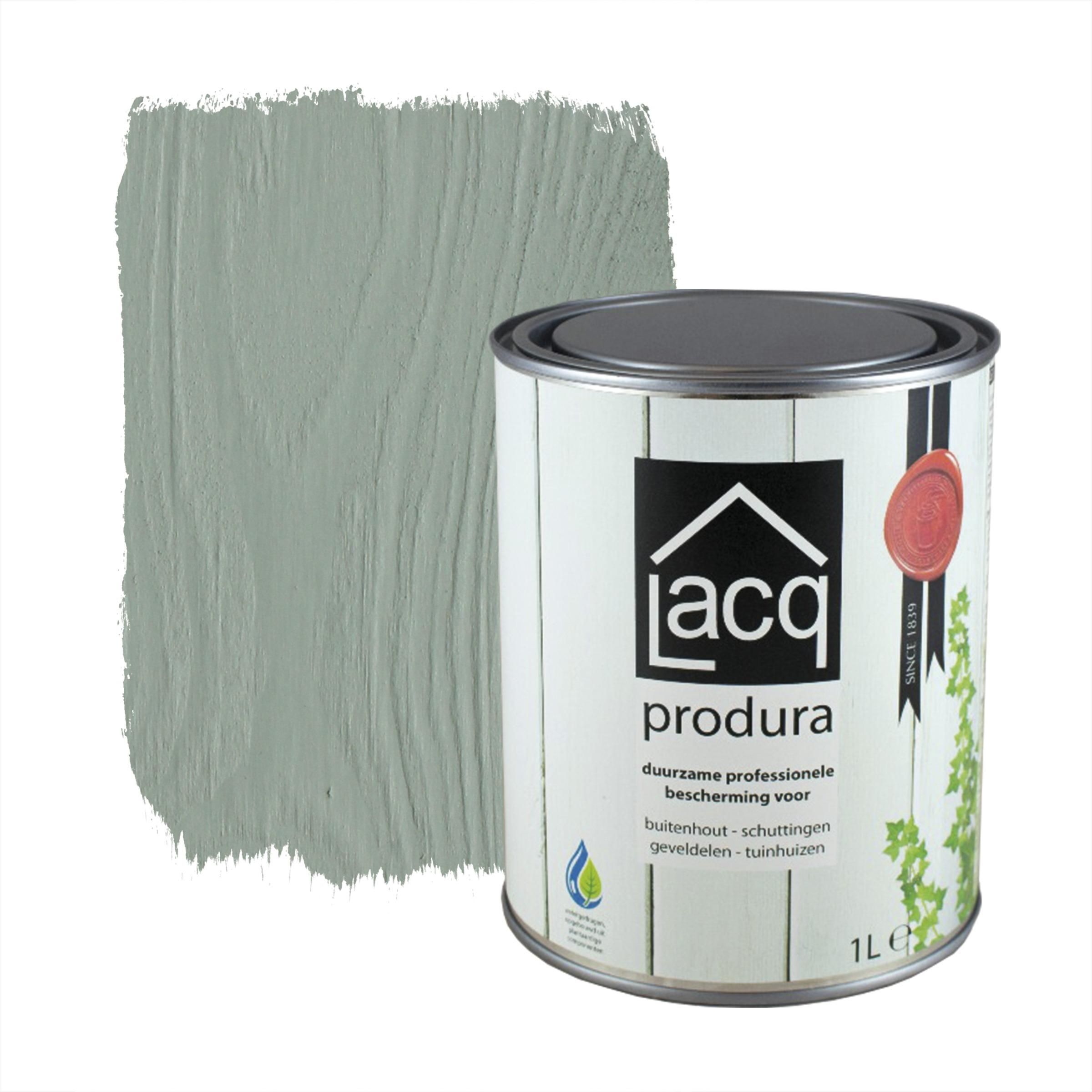 Lacq Produra matte buiten beits - green clay - 1L - 8717853121418