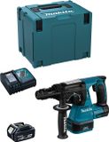 MAKITA Marteau combiné DHR243RTJ1 (1 x batterie 5,0 Ah + chargeur DC18RC + coffre de transport MAKPAC 4)