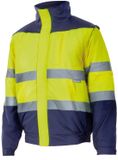 Velilla Bicolore Blouson L Fluo yellow/navy