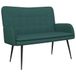 vidaXL 2-Zits Sofa Donkergroen 115 x 61 x 87 cm Stof