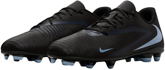 Nike Phantom 6 Low Club Voetbalschoenen Senior Zwart/Blauw Maat 44.5
