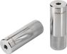 XLC Axle Pegs AX C01 Verlenging Zilver 10 mm