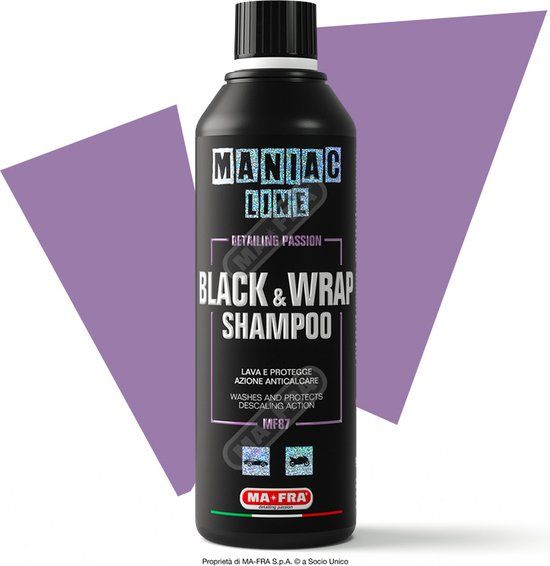 Maniac Line Mafra Maniac Line - Black & Wrap Shampoo 500ML