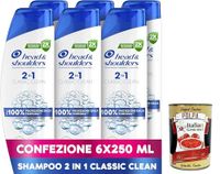 Italian Head & Shoulders 2-in-1 Shampoo Classic 250 ml