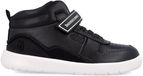 Biomecanics Kinderlaarzen - Leer, Klittenband/Veters, Harde zool, Negro, Maat 33