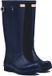 Hunter - Heren Regenlaarzen - Original Tall Wellington - Marineblauw - Maat 47
