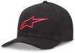 Alpinestars Ageless Curve Baseball Cap Zwart Rood L/XL