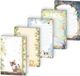 Merkloos Navulpapier A5 - Losbladig papier - Plannen en notities - Aquarel katten design - 100 vellen - Meerkleurig