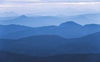 Komar Fotobehang - Blue Mountain 400x250cm - Vliesbehang