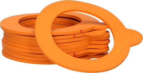 Le Parfait Super Weckringen - Ø 70 mm - 57 mm x 80 mm x 2,5 mm - Set-10