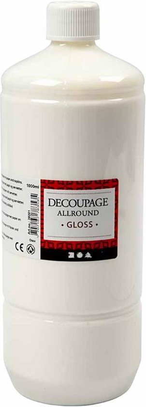 Creativ company Decoupage lijmlak, Glans, 1000 ml