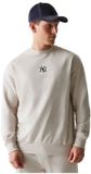 New Era Mlb Le Midi New York Yankees Sweatshirt Beige S