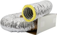 Whisper Sono - Geïsoleerde ventilatiebuis - Ø315 mm - Aluminium - 10 meter