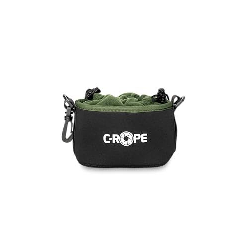 C-Rope CRP-CNB-S-BLK-2 Camerahoesje Zwart/Groen