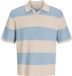 Jack & Jones Polo en maille Cachemire Bleu