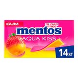 Mentos Kauwgom Aqua Kiss Strawberry Mandarin 20 x 14 stuks
