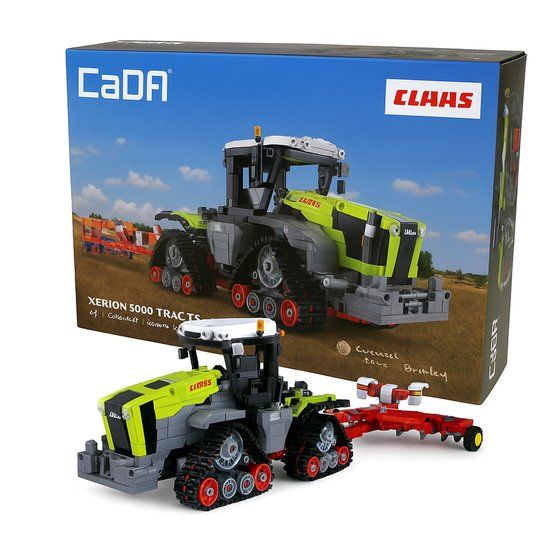Jamara CaDA Bricks Claas Xerion 5000 Trac TS Bouwstenen Set