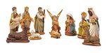 Riffelmacher 78322 - kerststalfiguren voor de kerststal, figuren max. 7 cm, 11-delige set in doos, Kerstmis, kerstverhaal, cadeau