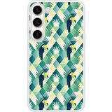 Samsung Galaxy S23 Toucan losange Verstevigd hoesje met sublimatie bedrukking