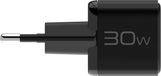Merkloos Magix Universele 30 Watt Mini GaN Oplader Zwart