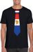 Bellatio Decorations Shoppartners Bv Zwart t-shirt met Hollandse vlag stropdas heren - Nederland supporter XXL