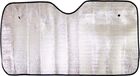 Concorde Auto zonnescherm - aluminium - L70 x B150 cm - voorruitscherm - 2 zuignappen