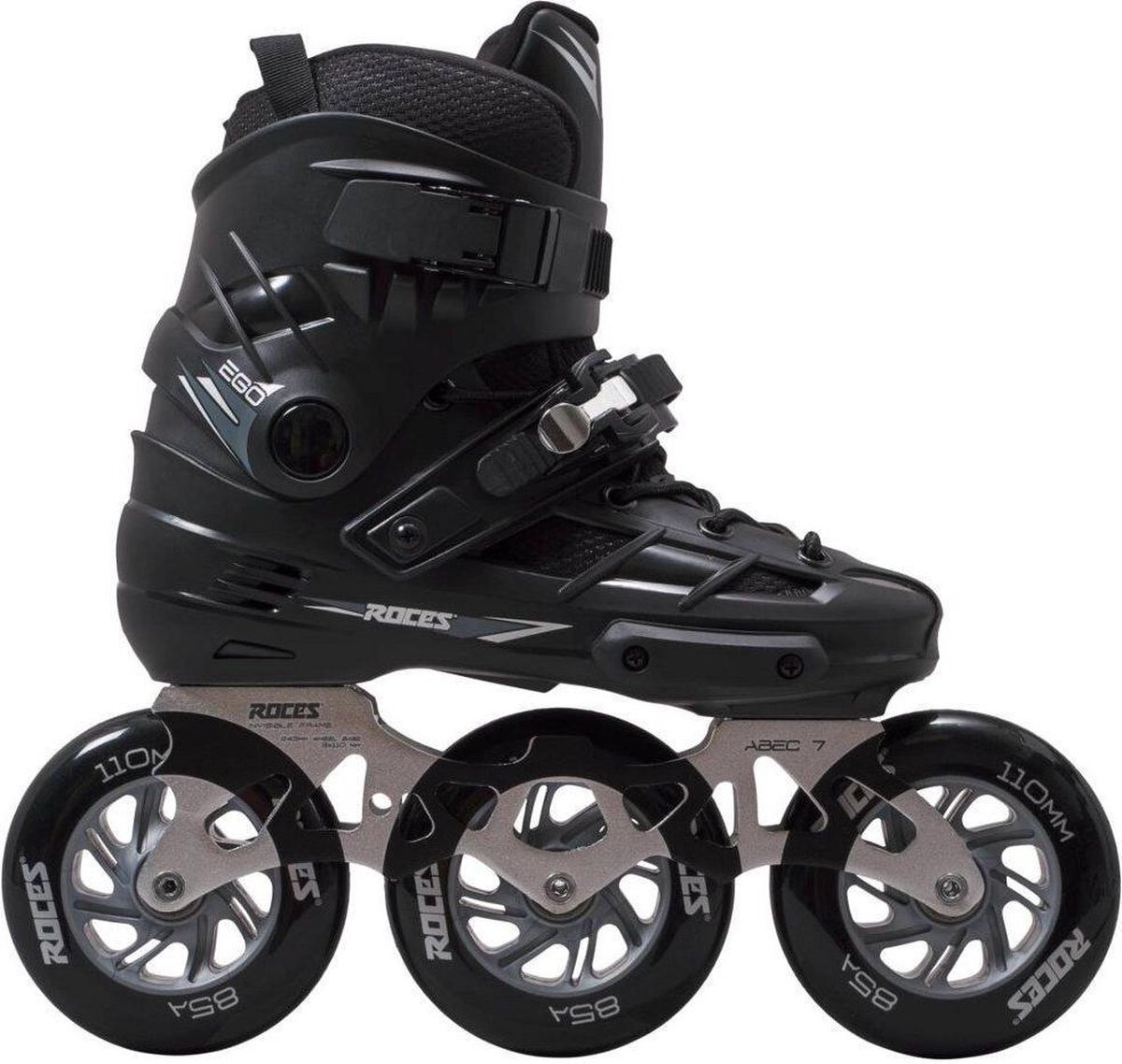 Roces Inlineskates Unisex EGO TIF 3x110 - Zwart/Zilver 42