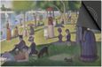 Dietrix Inductie Beschermer - 78x52cm - Oude Meesters - Seurat La Grande Jatte