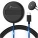 Reagle MagSafe Qi2 inductieve oplader, 15W, magnetische draadloze oplaadplaat met standaard, voor iPhone, Samsung en Pixel, zwart