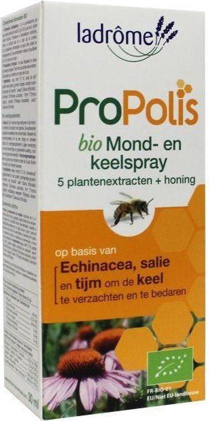 Ladrôme La Drome Propolis Keel- en Mondspray - 30 ml