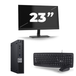 Dell OptiPlex 7070 Micro USFF - Intel Core i3-9e Generatie - 8GB RAM - 256GB SSD - Windows 11 + 1x 23 pouce Monitor