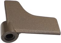 vhbw Deeghaak compatibel met Panasonic SD-2511KXE, SD-RD250, SD253, SD256, SD257 Broodbakmachine - Menghaak, 6,7 x 5 cm, Aluminiumlegering Grijs
