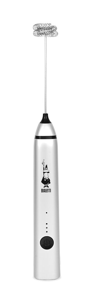 Bialetti Melkopschuimer - Pro Silver - Oplaadbaar