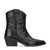 Poelman Lexx leren cowboylaarzen zwart