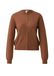 QS Gebreid vest cognac