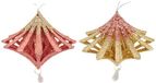 Kurt S. Adler Plastic rosegoud ui bengelen 2A ornament
