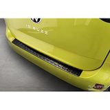Zwart Volkswagen Zwart RVS Achterbumperprotector compatibel met ID.Buzz + Cargo 2022- 'Ribs'