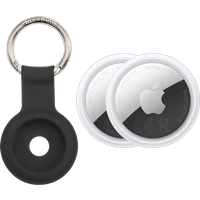 Apple AirTag 2 (2-Pack) + BlueBuilt Apple AirTag Sleutelhanger