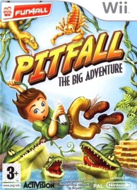 Activision Blizzard Entertainment Pitfall: The Big Adventure - Nintendo Wii - Standard Edition