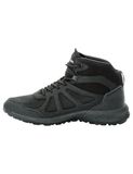 Jack Wolfskin Men Woodland 2 Texapore Mid Black Wandelschoen - Schoenmaat 45.5