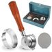 Merkloos 54mm Bottomless Portafilter met Dubbele Puck Screen voor Espresso Machines