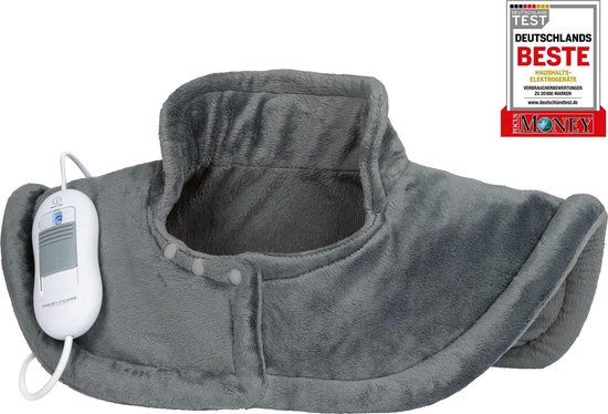 ProfiCare PC-SNH 3097 Elektrisch Nek- en Schouderkussen - Grijs