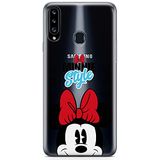 ERT GROUP mobiel telefoonhoesje voor Samsung A20S Disney Minnie 027
