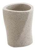 Gedy lb980300300 – tandenborstelbeker g-libra beige