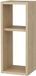 Merkloos Asir - Nachtkastje - Eiken - 23,2 x 22 x 59,6 cm