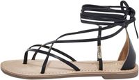 LES M.belarbi Djoya leren sandalen zwart dames maat 40