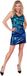 Widmann Pailletten Jurk Blue Waves Avatar Vrouw Blauw Medium