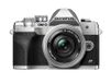 OLYMPUS E-M10 Mark IV Zilver Micro Vier Derde Systeemcamera M.Zuiko Digital ED 14-42mm F3.5-5.6 EZ kit