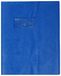 Clairefontaine Calligraphe 72002C Schriftomslag met Lederkorrel structuur Victoria Blauw - 17x22 cm - 22/100ste met Etikethouder - PVC Opaak