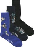 JACK & JONES Jackingston Skull Socks 3 Pack